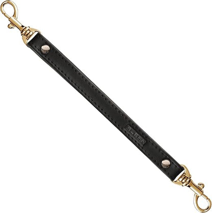 Alban Leather 2-Clip Strap for Wallet, Clutch, Wristlet Purse, Keys, Keychain for Women and Men